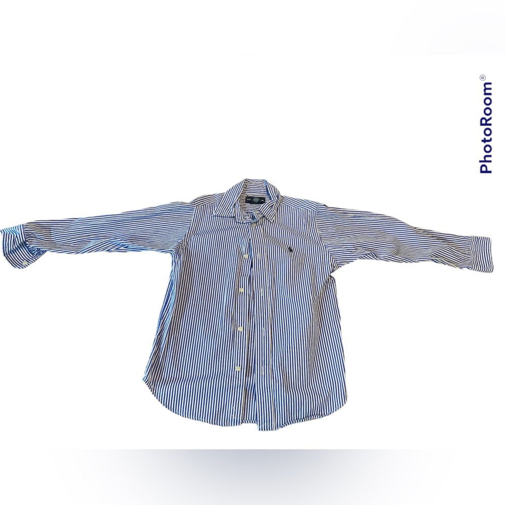 RALPH LAUREN boys button up shirt. Like new size 7